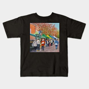 Market Stalls, Winchester Kids T-Shirt